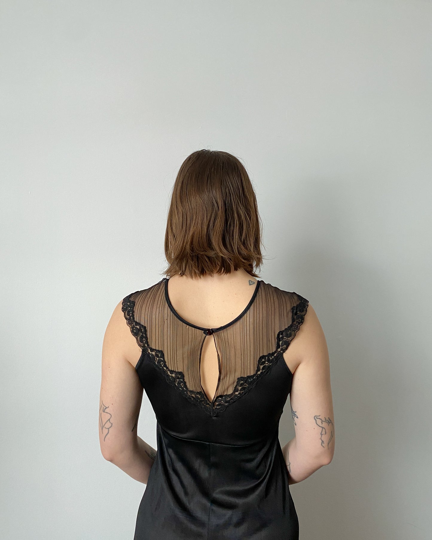 Stunning Black Maxi Slip Dress | Size M