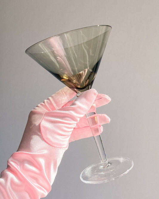 Smoked Martini Glasses | Set of 2
