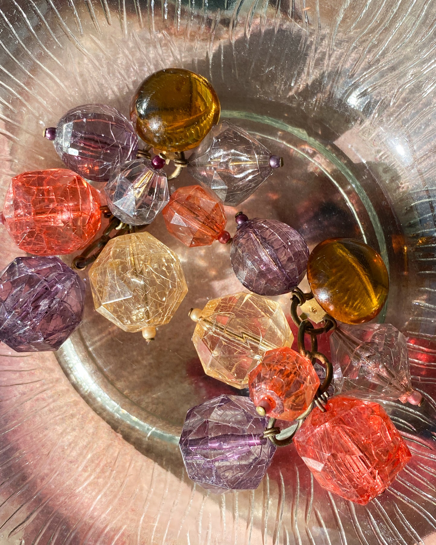 Candy Drop Clip-on Earrings