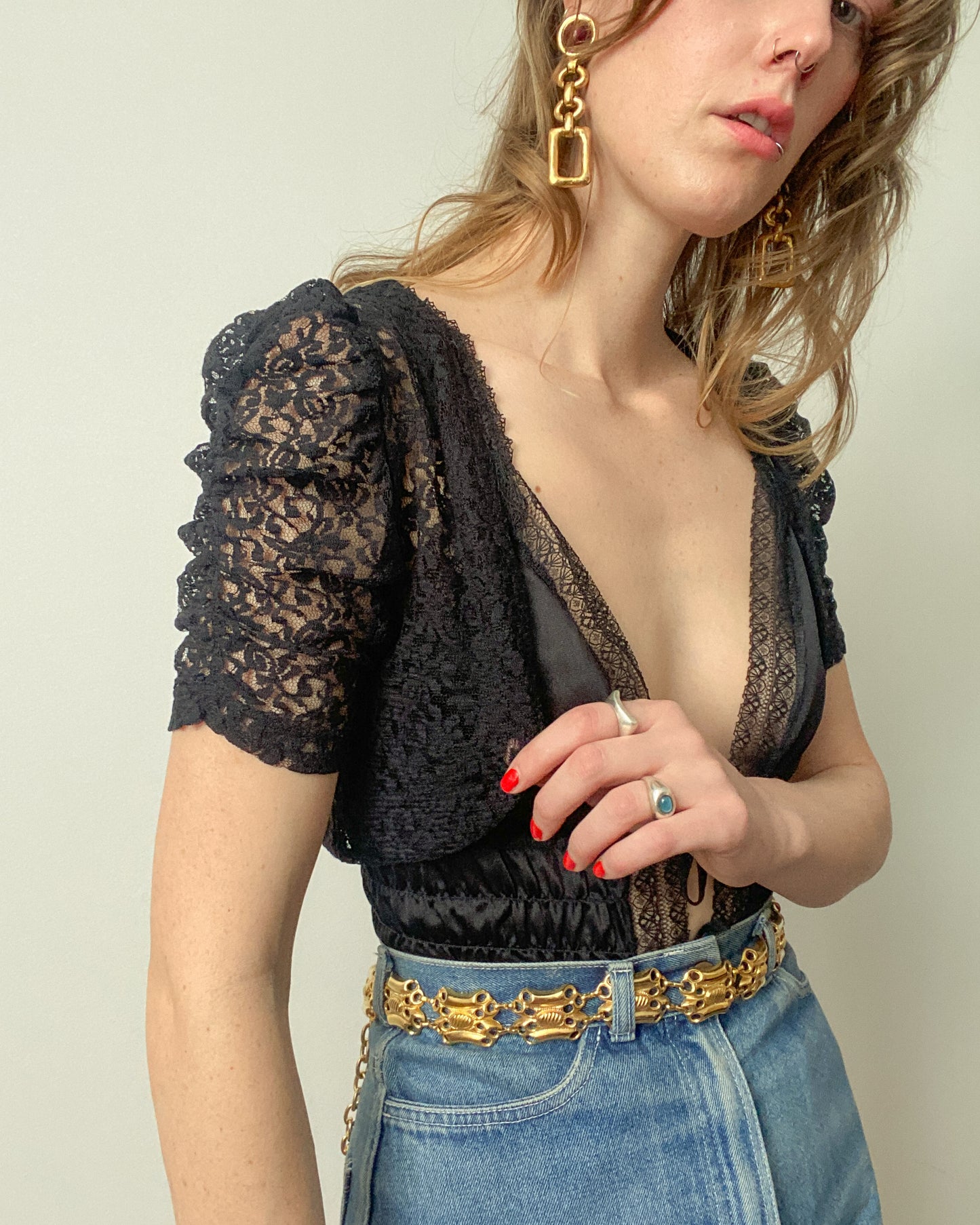 Black Lace Bolero | Size XS-S