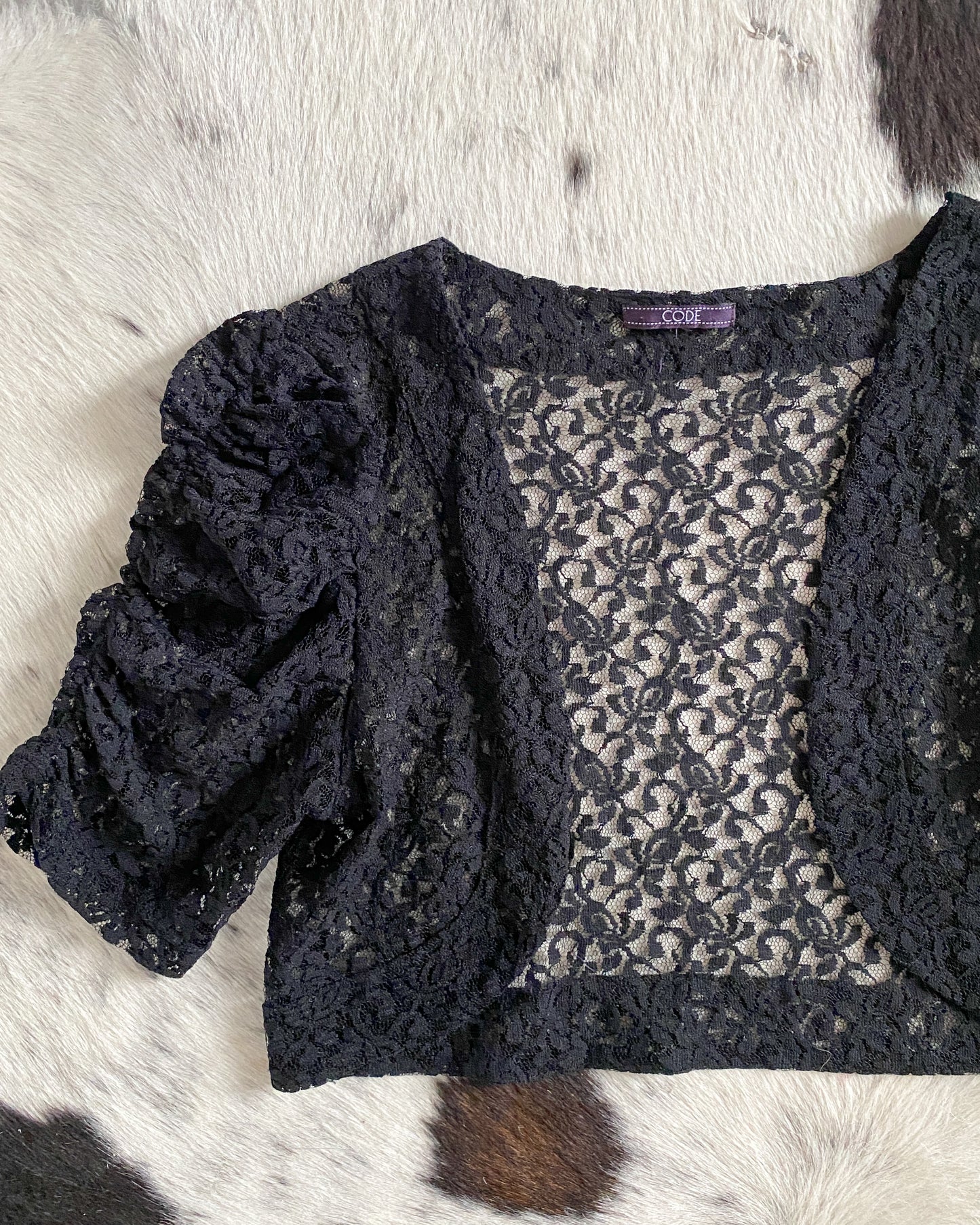 Black Lace Bolero | Size XS-S