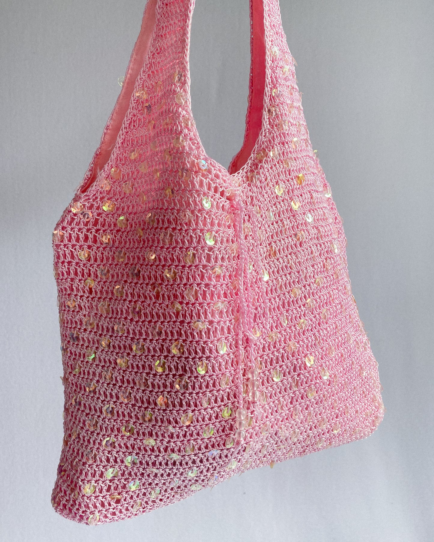 2000s Pink Sequin Bag