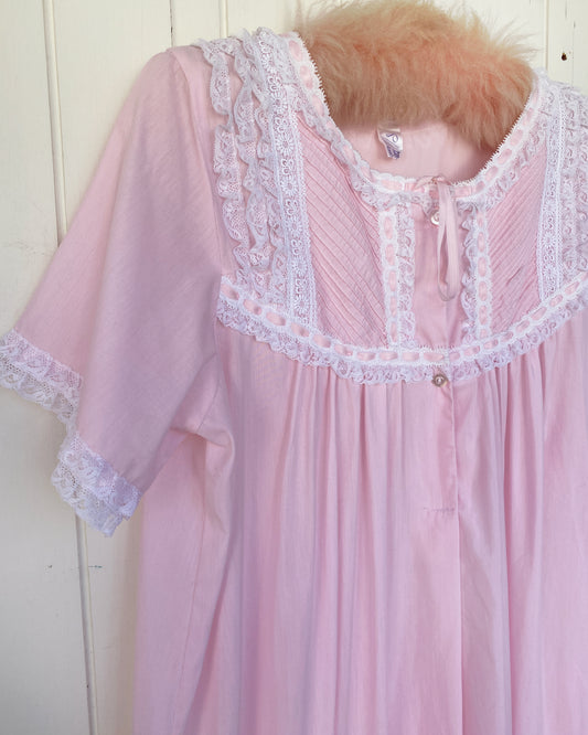 Baby Pink Night Dress | 10-12