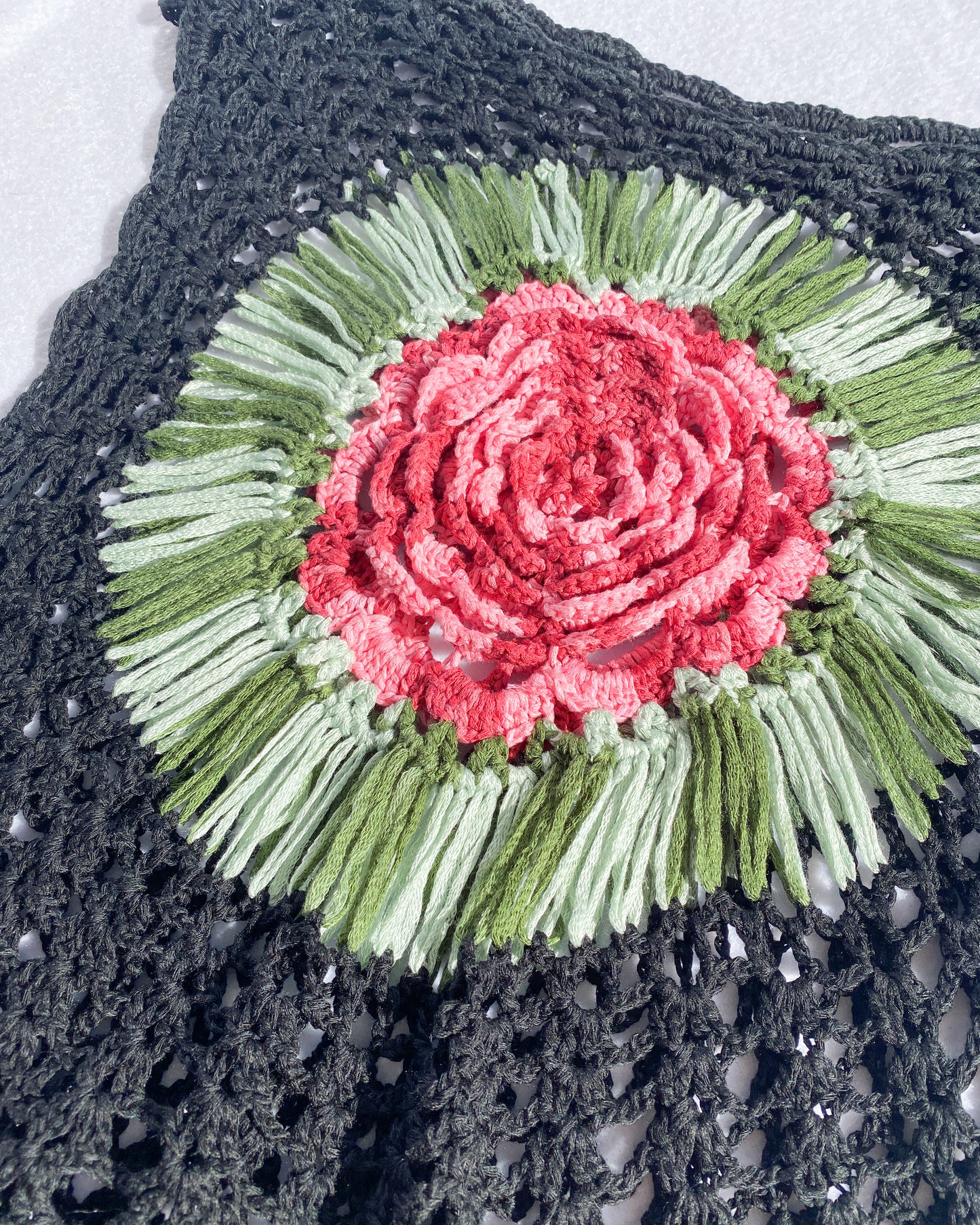 Floral Crochet Tank Top | 8-12