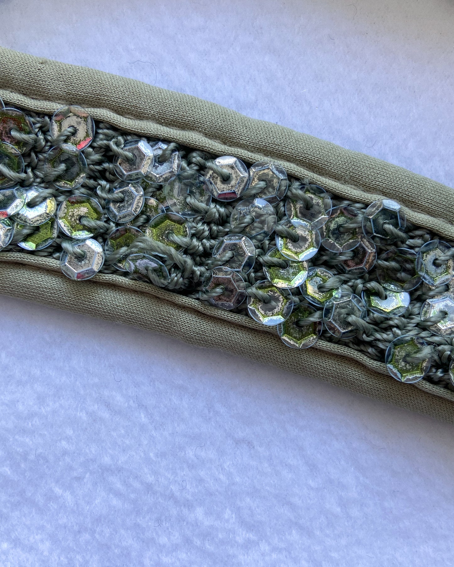 2000s Green Sequin Bag