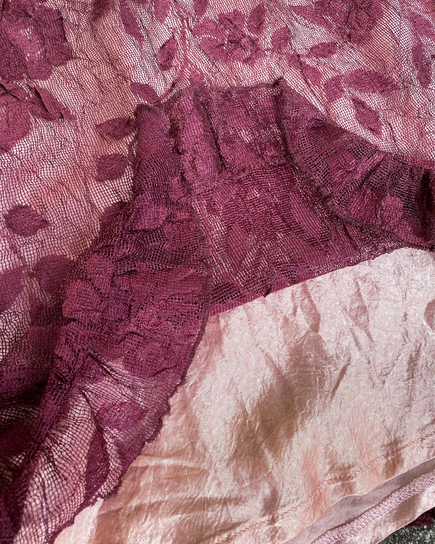 Plum Lace Dress | 8/10