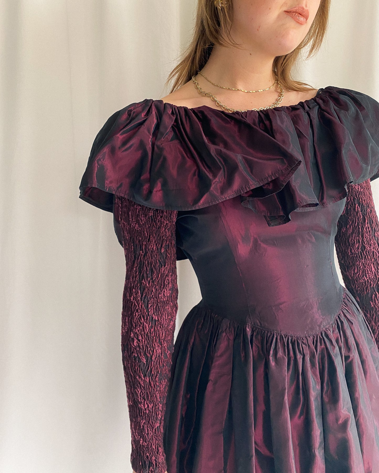 Plum Iridescent Dress | 8