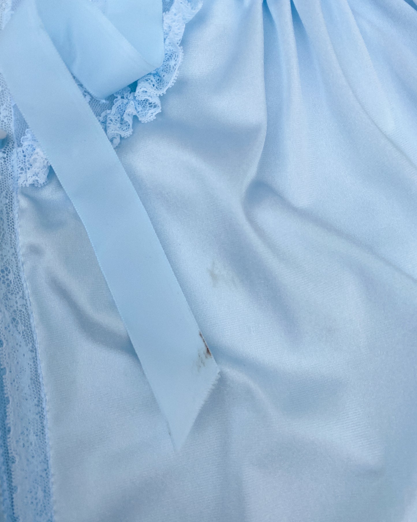 Baby Blue Bed-Jacket | 8-10