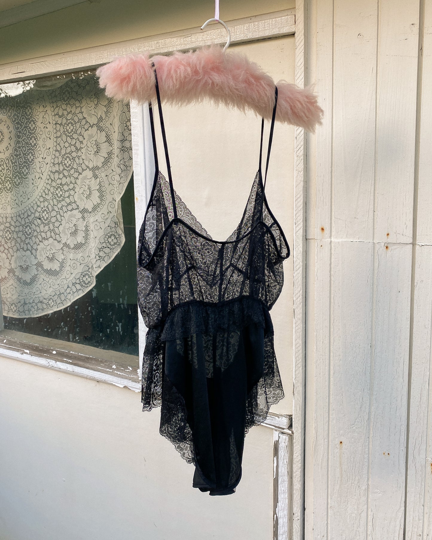 Black Lace Teddy | 12/14