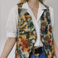 Vintage Western Tapestry Vest, Made in USA | Size L