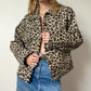 Cheetah Print Tapestry Jacket | Size M-XL