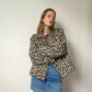 Cheetah Print Tapestry Jacket | Size M-XL