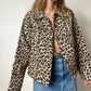 Cheetah Print Tapestry Jacket | Size M-XL