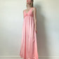 Vintage Pink Maxi Slip Dress | Size S