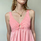 Vintage Pink Maxi Slip Dress | Size S