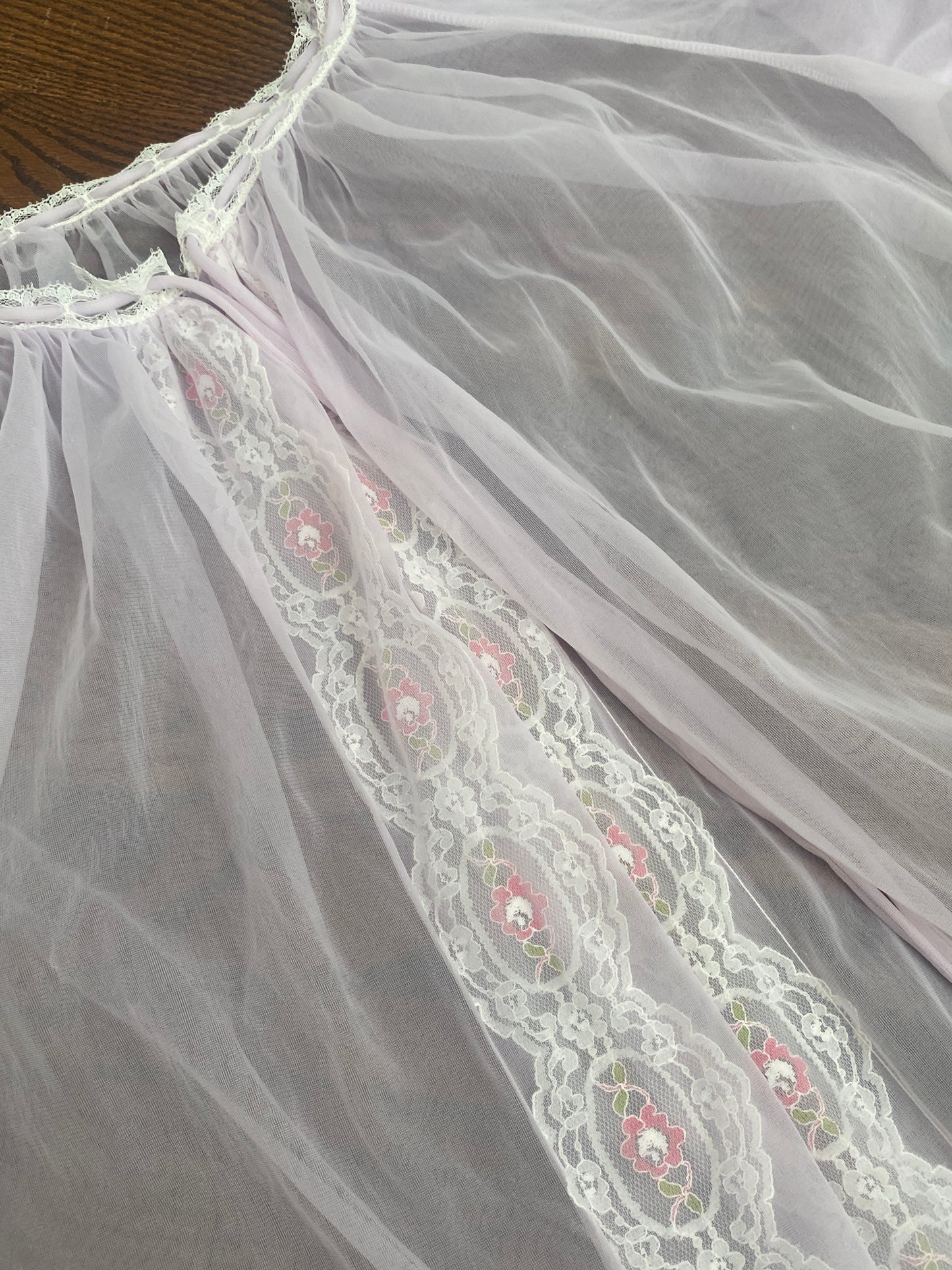 Vintage Lilac Peignoir | Size XS-M