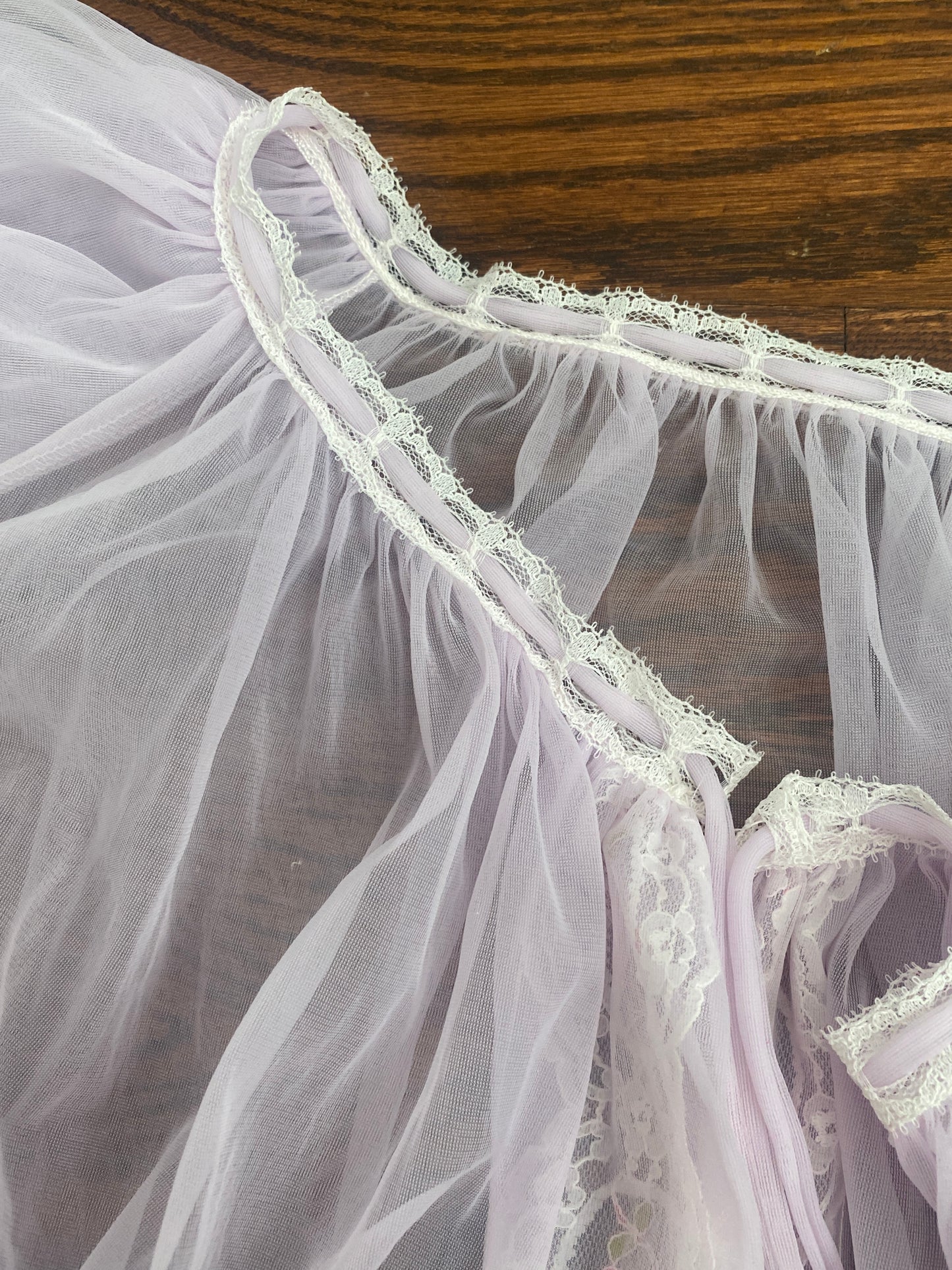 Vintage Lilac Peignoir | Size XS-M