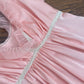 Pink Vintage Frilly Maxi Slip Dress | Size S