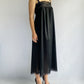 Black & Lace Maxi Slip Dress | 8-9