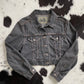 1990s Levi's Silver Tab Cropped Denim Jacket | Size XS-M