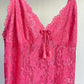 Hot Pink Lace Slip Dress | 8-10