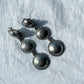 Silver Drop Clip-on Earrings