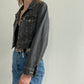 1990s Levi's Silver Tab Cropped Denim Jacket | Size XS-M