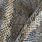 Vintage Glittery Snake Skin Pattern Bomber Jacket | Size M-XL