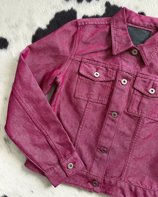 Vintage GUESS Magenta Jacket, Made in Canada | Size S-M