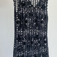 Black Cotton Floral Crochet Dress | 8-12