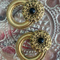 Vintage Gold Clip-on Earrings