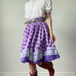 Vintage Square Dancing Skirt | Size XL