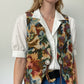 Vintage Western Tapestry Vest, Made in USA | Size L