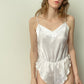 Vintage 'Jessica' White Teddy | Size M