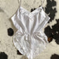 Vintage 'Jessica' White Teddy | Size M