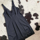 Black Slip Dress, Made in Italy | Size L