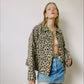 Cheetah Print Tapestry Jacket | Size M-XL