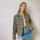 Cheetah Print Tapestry Jacket | Size M-XL