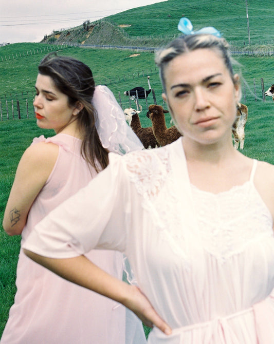 Baby Pink Slip Dress & Robe | 10