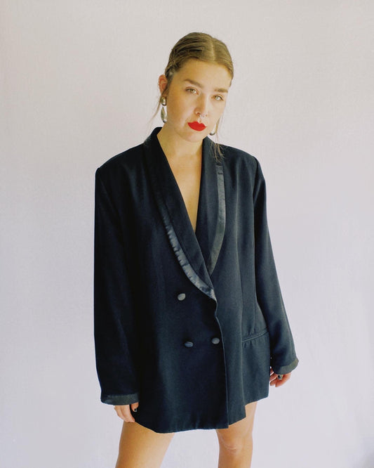 1990s Black Classique Blazer | 16