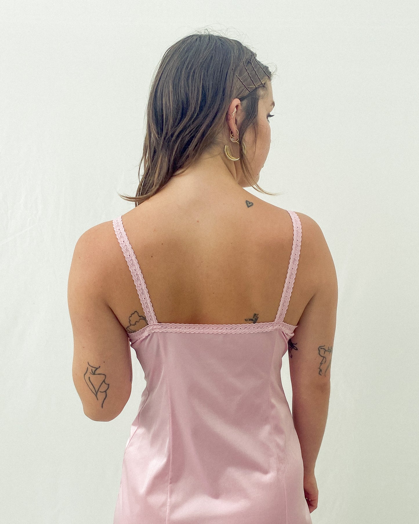 Baby Pink Slip Dress | 10/12