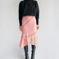 2000s Pink Lacey Skirt | 10/12
