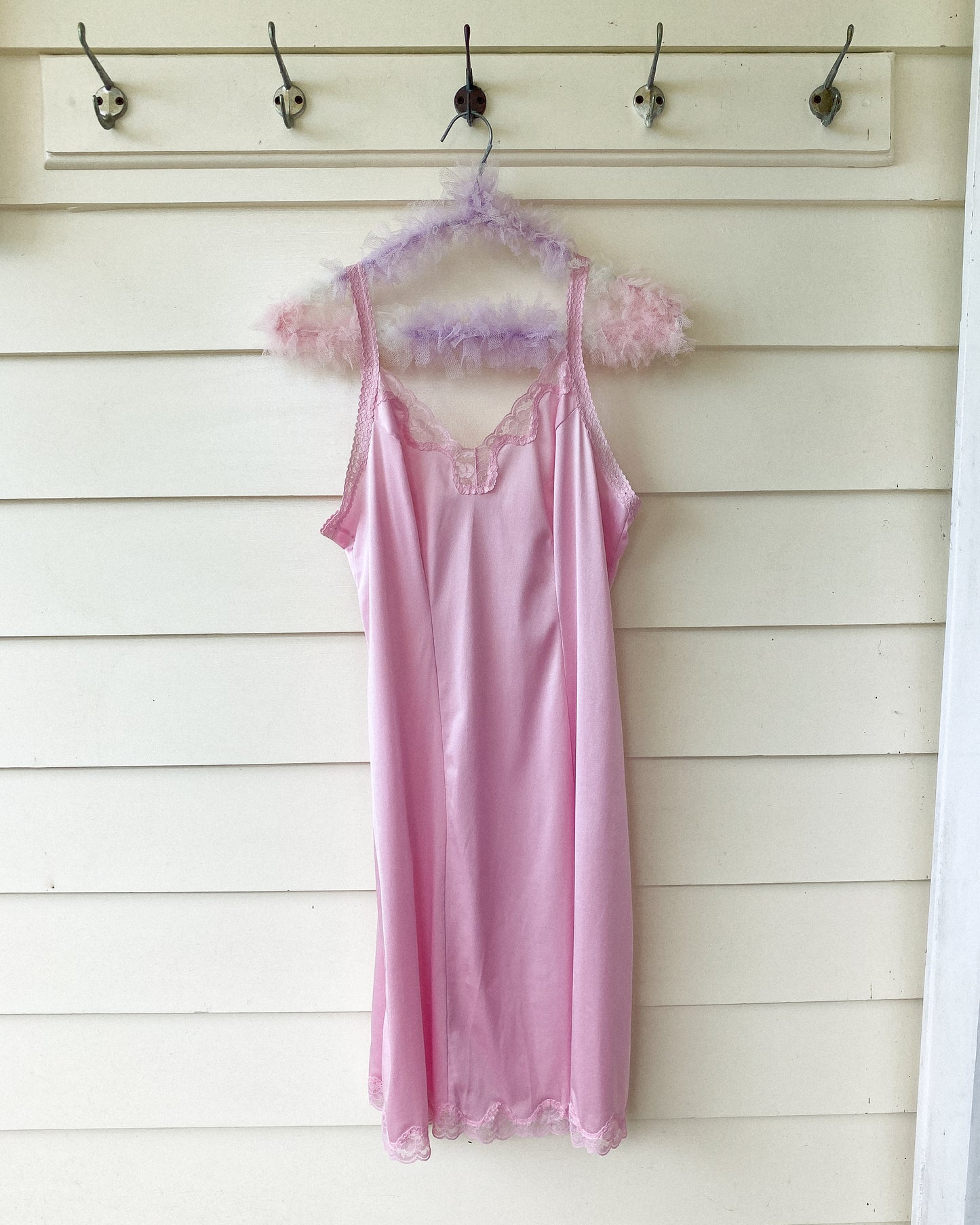 Baby Pink Slip Dress | 10/12