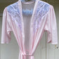 Baby Pink Slip Dress & Robe | 10