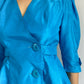 1980s Bright Blue Two Piece Set, Made in NZ | 8