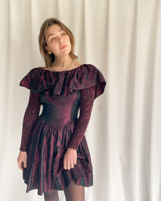 Plum Iridescent Dress | 8