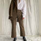 1970s Brown Wool Two Piece Suit