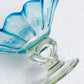 Vintage Blue Art Glass Goblet Catch-All