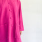 Vintage Fuchsia Light Weight Knit Coat - Made in AUS | 16