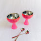 2002 Alessi Big Love Ice Cream Bowls - Made in Italy | Set of 2